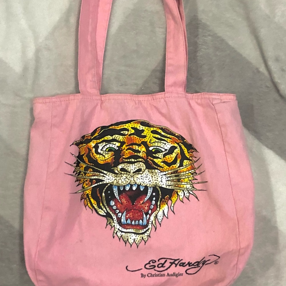 Authentic Ed Hardy Tote bag